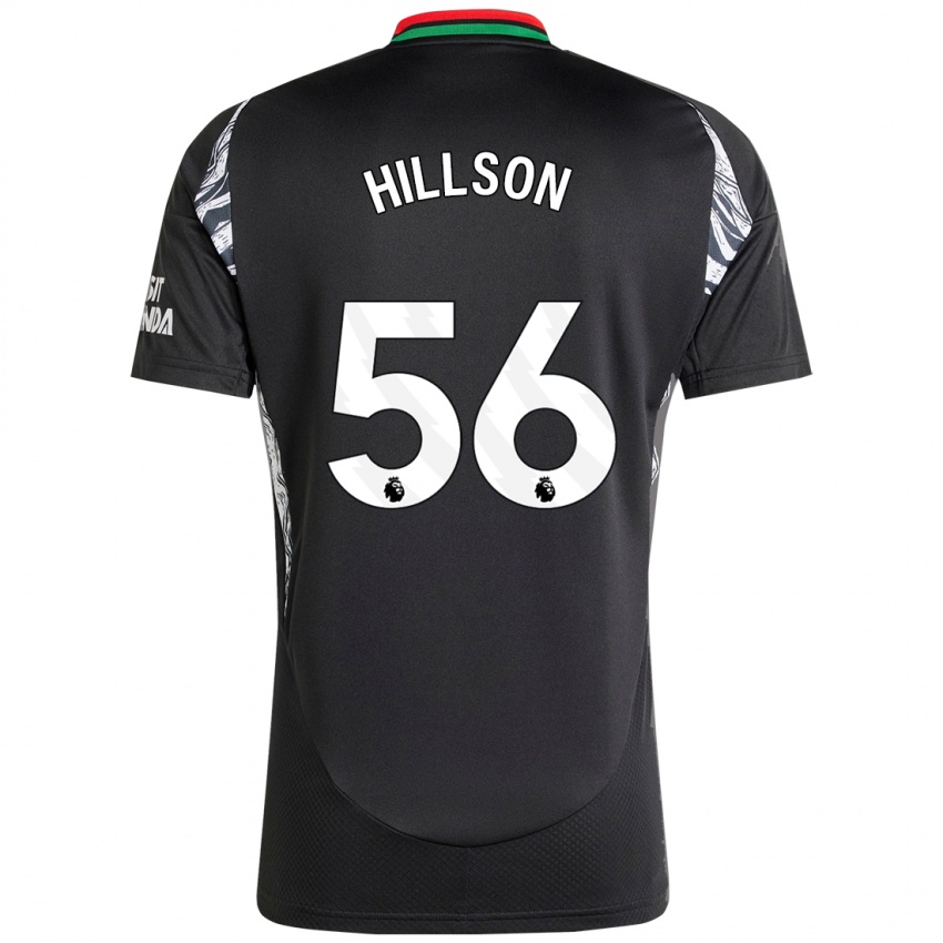 Criança Camisola James Hillson #56 Preto Alternativa 2024/25 Camisa