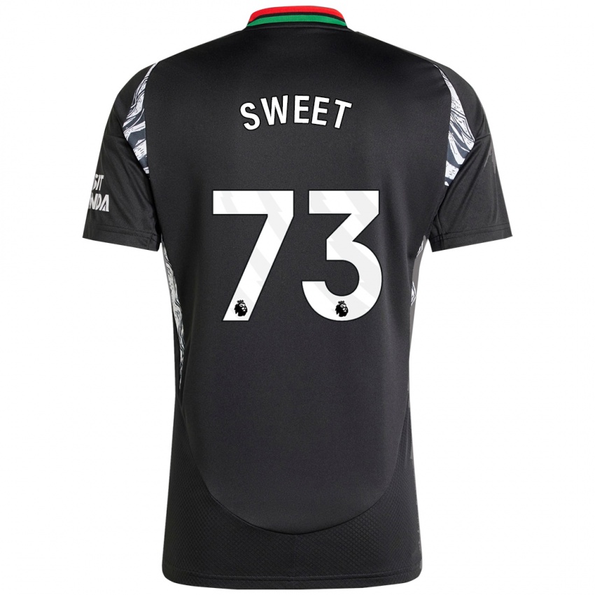 Criança Camisola James Sweet #73 Preto Alternativa 2024/25 Camisa