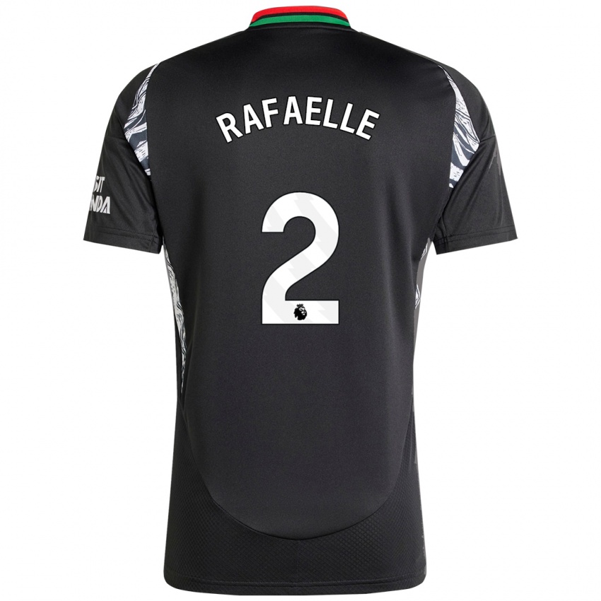 Criança Camisola Rafaelle Souza #2 Preto Alternativa 2024/25 Camisa