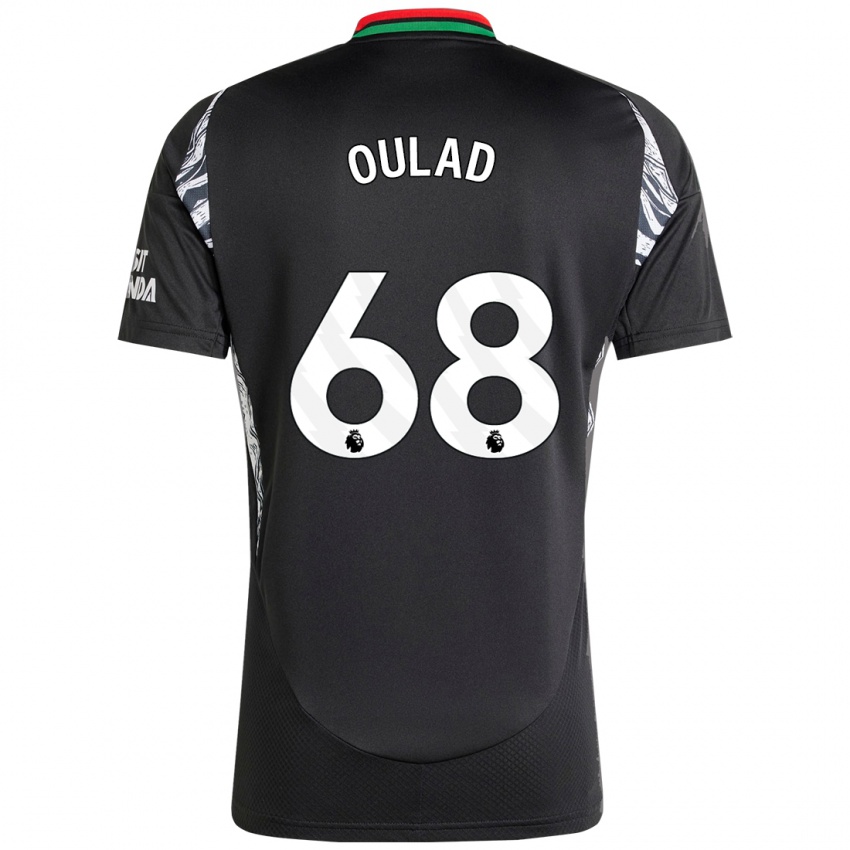 Criança Camisola Salah-Eddine Oulad M'hand #68 Preto Alternativa 2024/25 Camisa