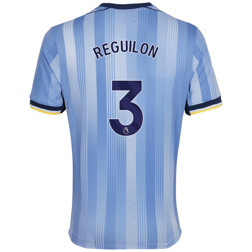 Criança Camisola Sergio Reguilon #3 Azul Claro Alternativa 2024/25 Camisa