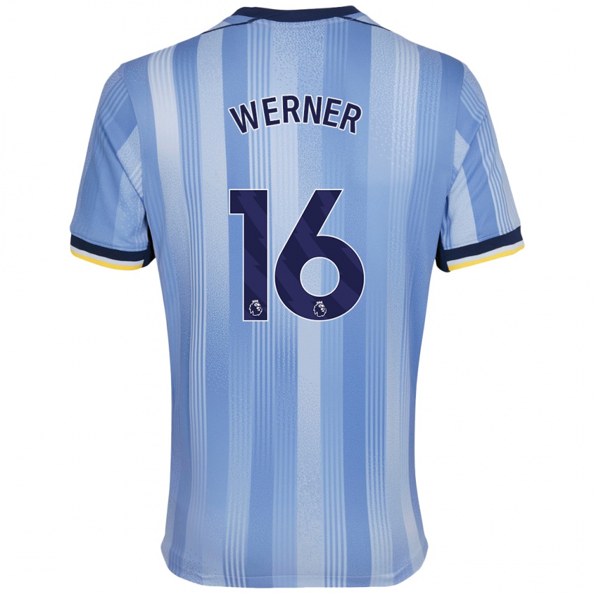 Criança Camisola Timo Werner #16 Azul Claro Alternativa 2024/25 Camisa