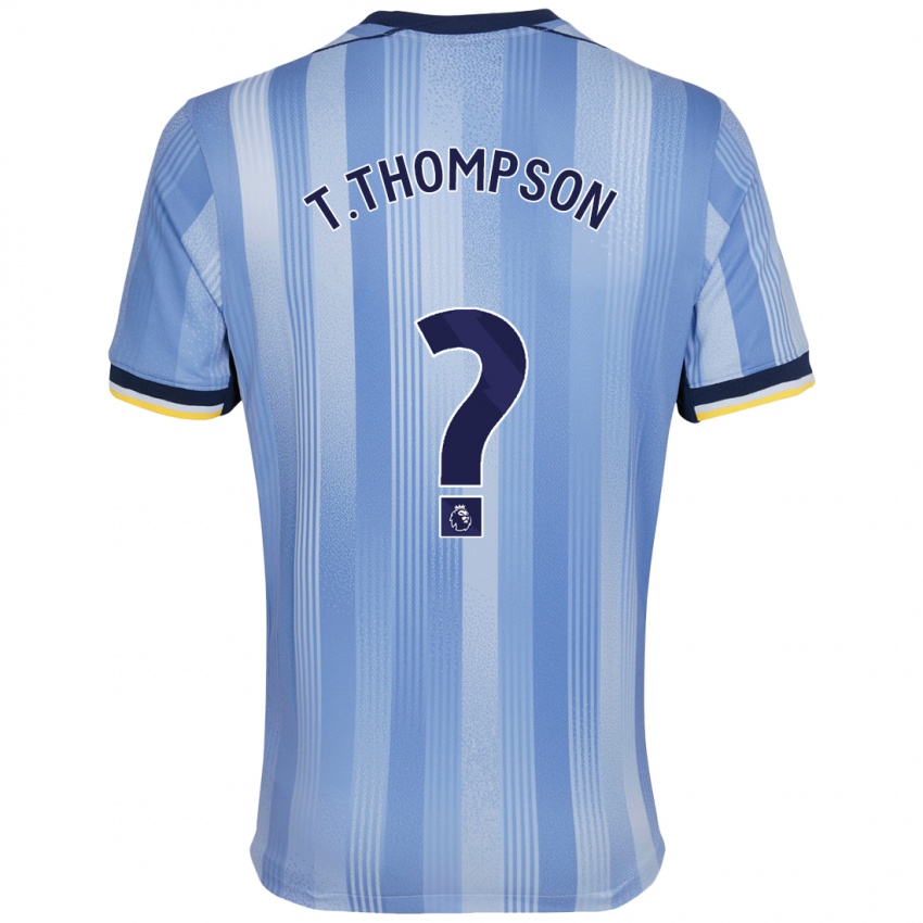 Criança Camisola Tynan Thompson #0 Azul Claro Alternativa 2024/25 Camisa