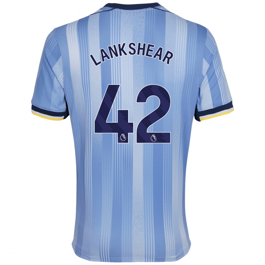 Criança Camisola Will Lankshear #42 Azul Claro Alternativa 2024/25 Camisa