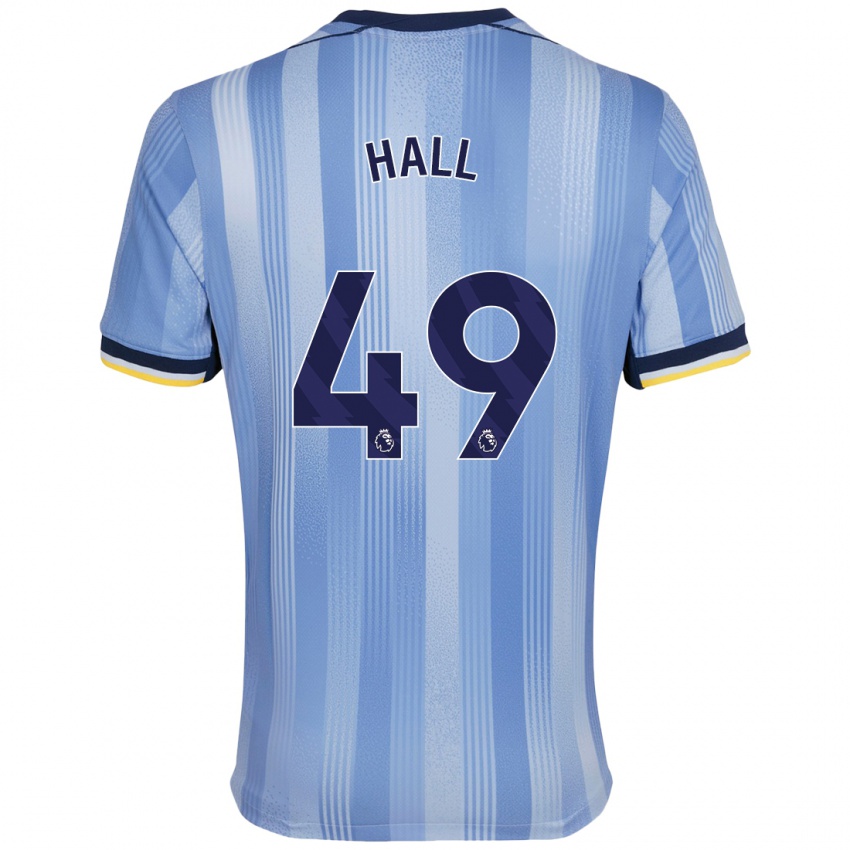 Criança Camisola Tyrese Hall #49 Azul Claro Alternativa 2024/25 Camisa