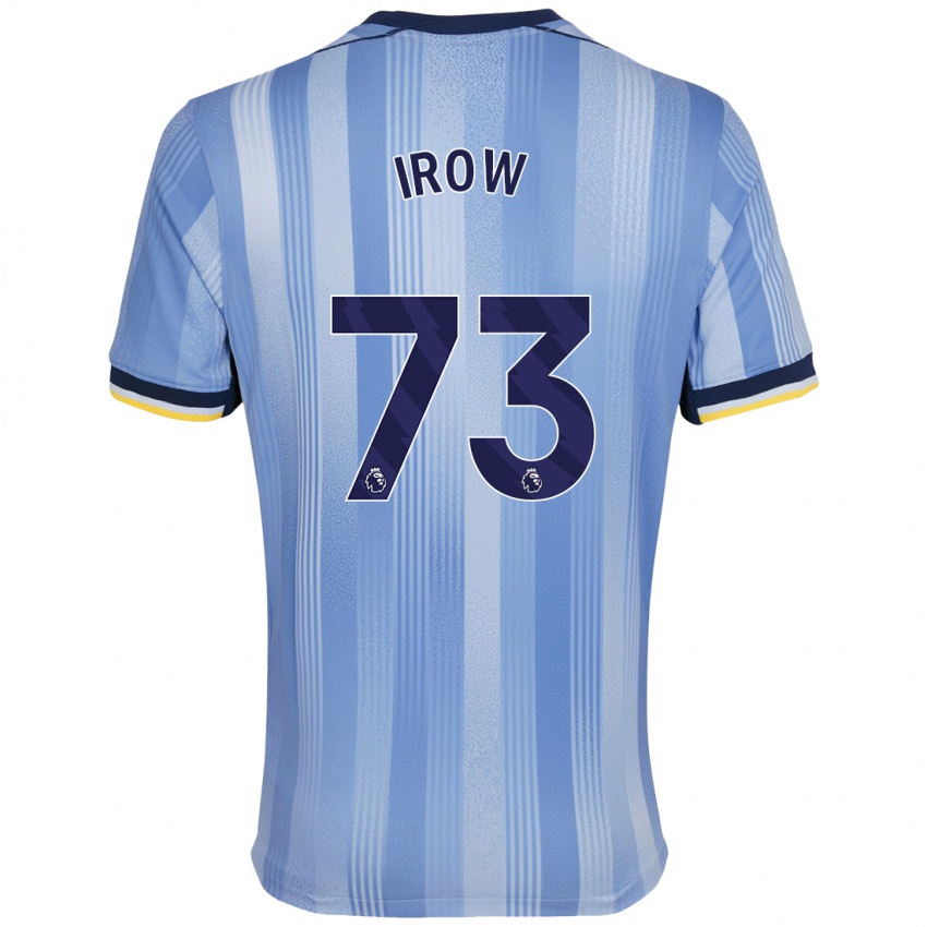 Criança Camisola Oliver Irow #73 Azul Claro Alternativa 2024/25 Camisa