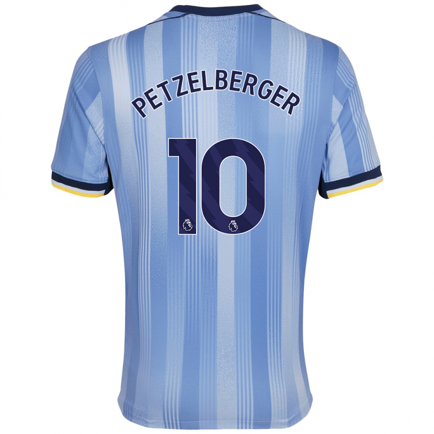 Criança Camisola Ramona Petzelberger #10 Azul Claro Alternativa 2024/25 Camisa