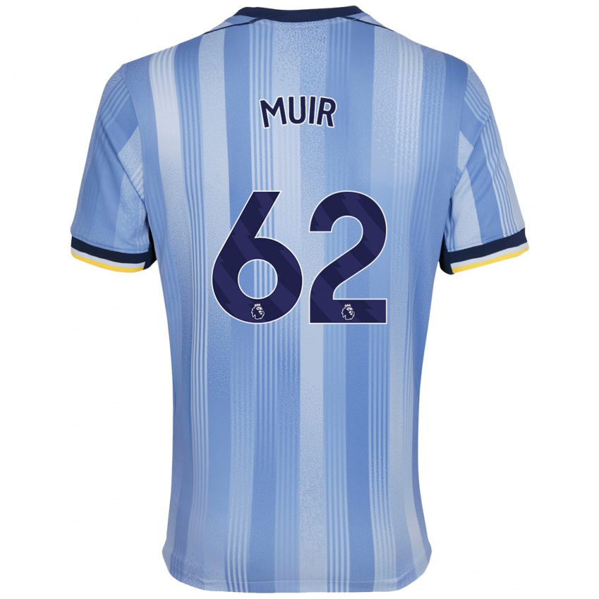 Criança Camisola Marqes Muir #62 Azul Claro Alternativa 2024/25 Camisa