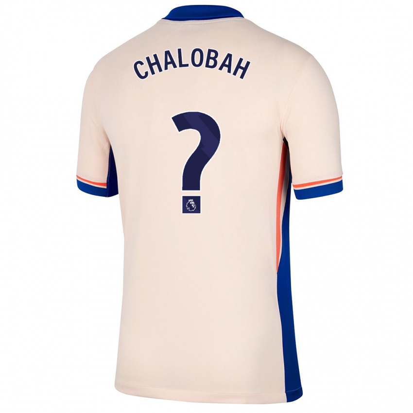 Criança Camisola Trevoh Chalobah #0 Bege Leve Alternativa 2024/25 Camisa