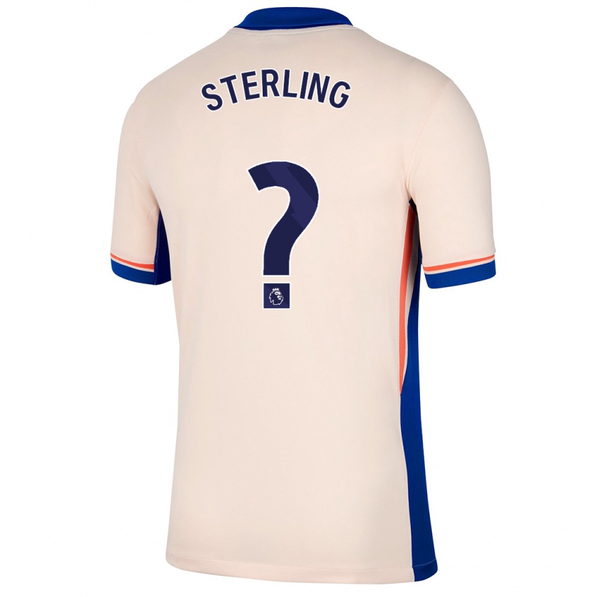 Criança Camisola Raheem Sterling #0 Bege Leve Alternativa 2024/25 Camisa