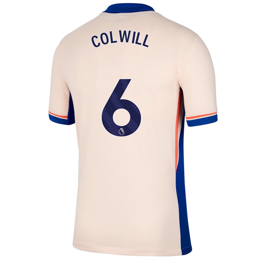 Criança Camisola Levi Colwill #6 Bege Leve Alternativa 2024/25 Camisa