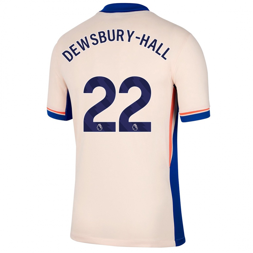 Criança Camisola Kiernan Dewsbury-Hall #22 Bege Leve Alternativa 2024/25 Camisa