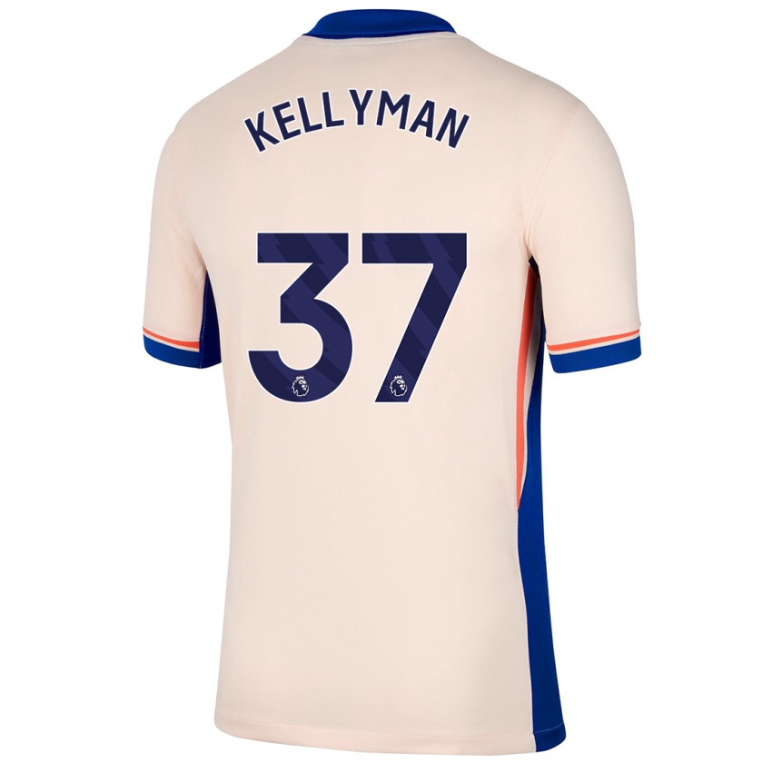 Criança Camisola Omari Kellyman #37 Bege Leve Alternativa 2024/25 Camisa