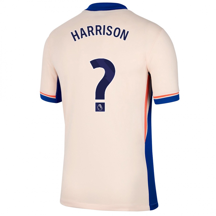 Criança Camisola Ollie Harrison #0 Bege Leve Alternativa 2024/25 Camisa