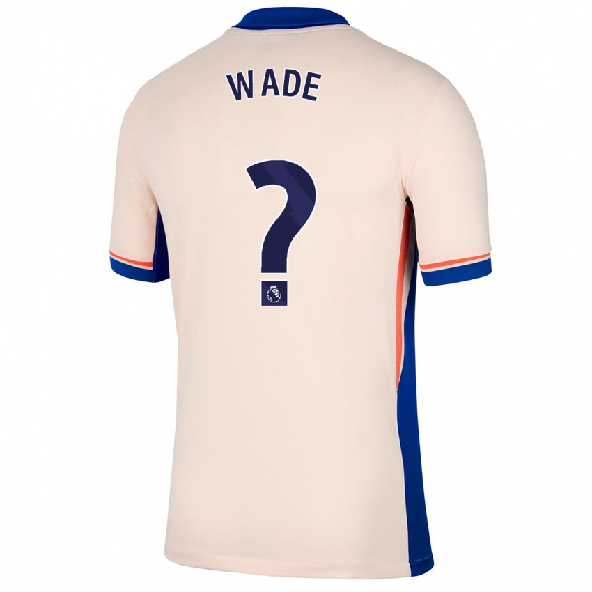 Criança Camisola Shaun Wade #0 Bege Leve Alternativa 2024/25 Camisa