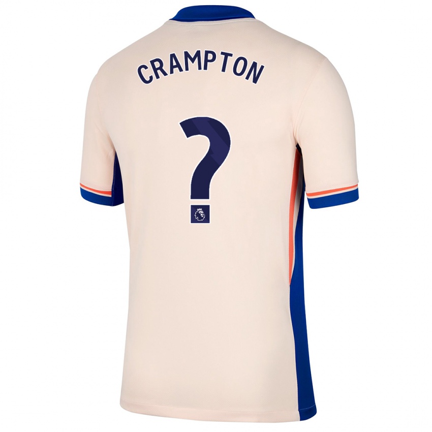 Criança Camisola Kai Crampton #0 Bege Leve Alternativa 2024/25 Camisa