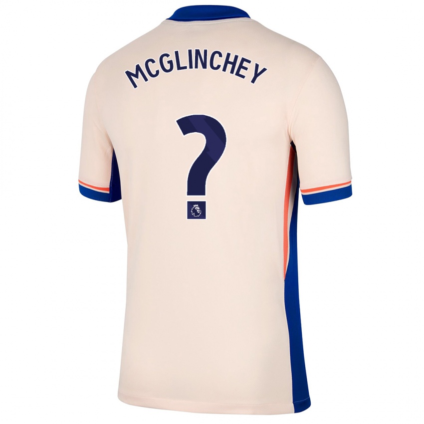 Criança Camisola Harry Mcglinchey #0 Bege Leve Alternativa 2024/25 Camisa