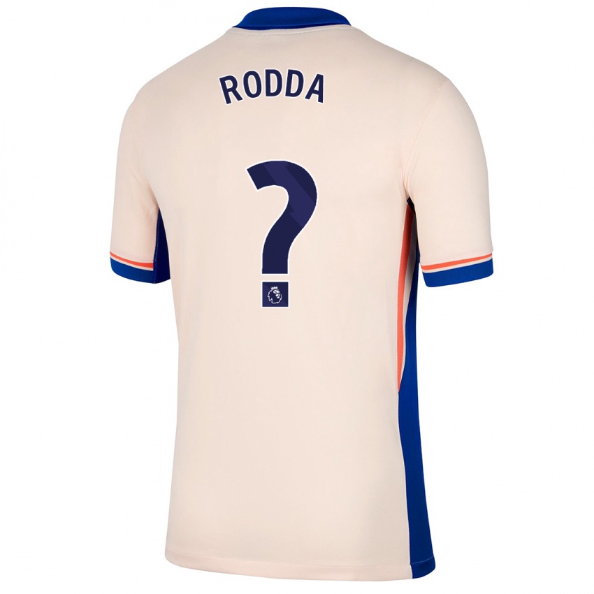 Criança Camisola Harry Rodda #0 Bege Leve Alternativa 2024/25 Camisa