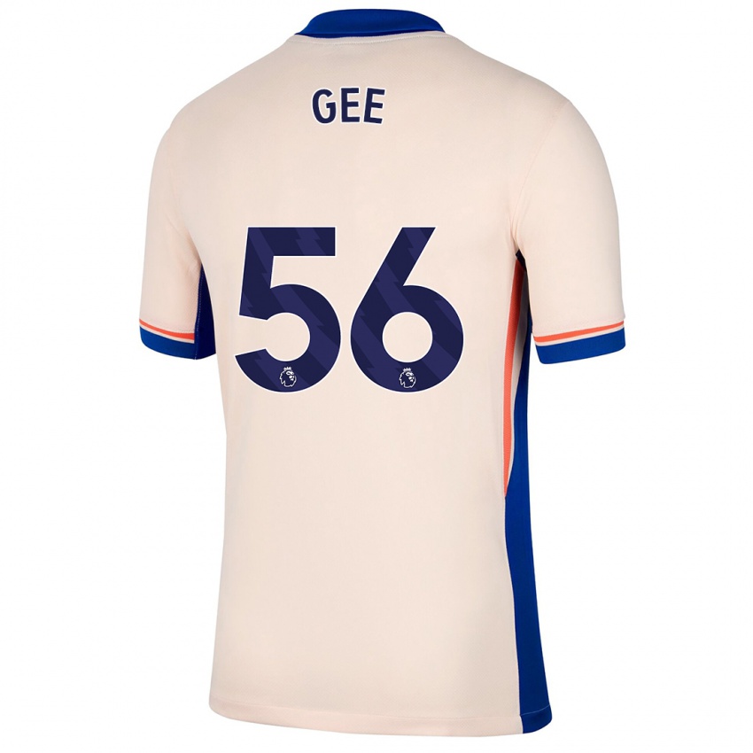 Criança Camisola Billy Gee #56 Bege Leve Alternativa 2024/25 Camisa