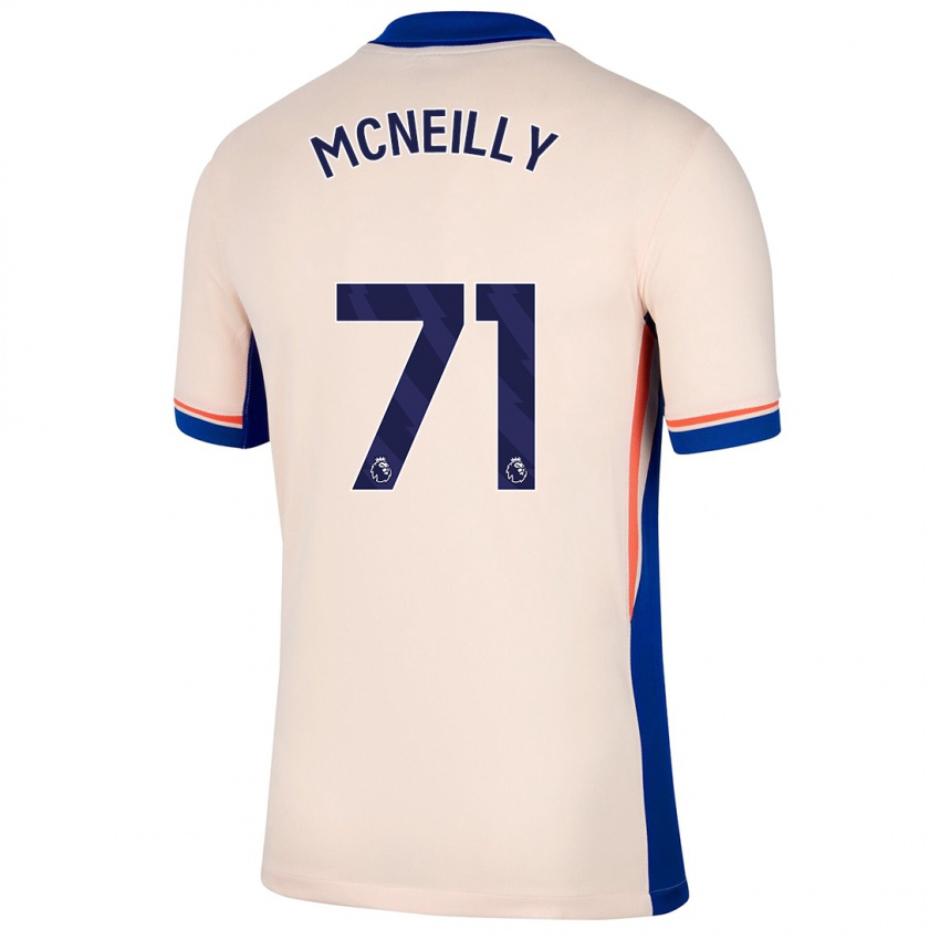 Criança Camisola Donnell Mcneilly #71 Bege Leve Alternativa 2024/25 Camisa