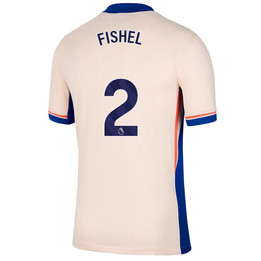 Criança Camisola Mia Fishel #2 Bege Leve Alternativa 2024/25 Camisa