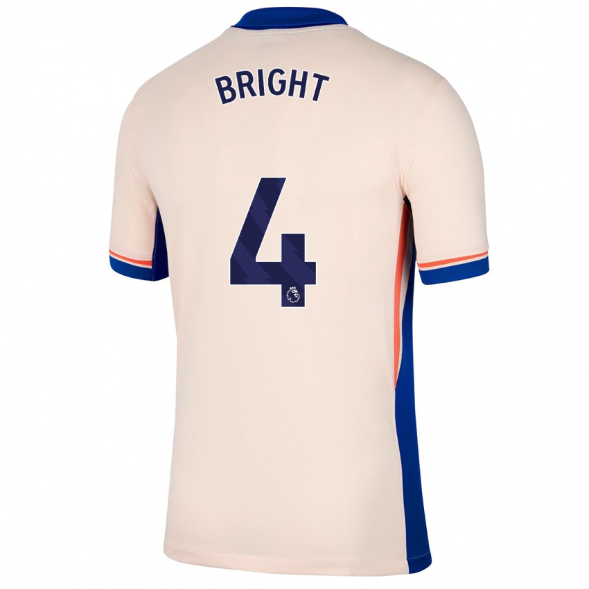 Criança Camisola Millie Bright #4 Bege Leve Alternativa 2024/25 Camisa