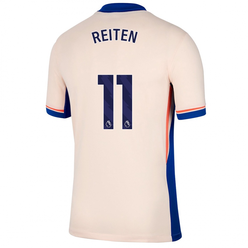 Criança Camisola Guro Reiten #11 Bege Leve Alternativa 2024/25 Camisa