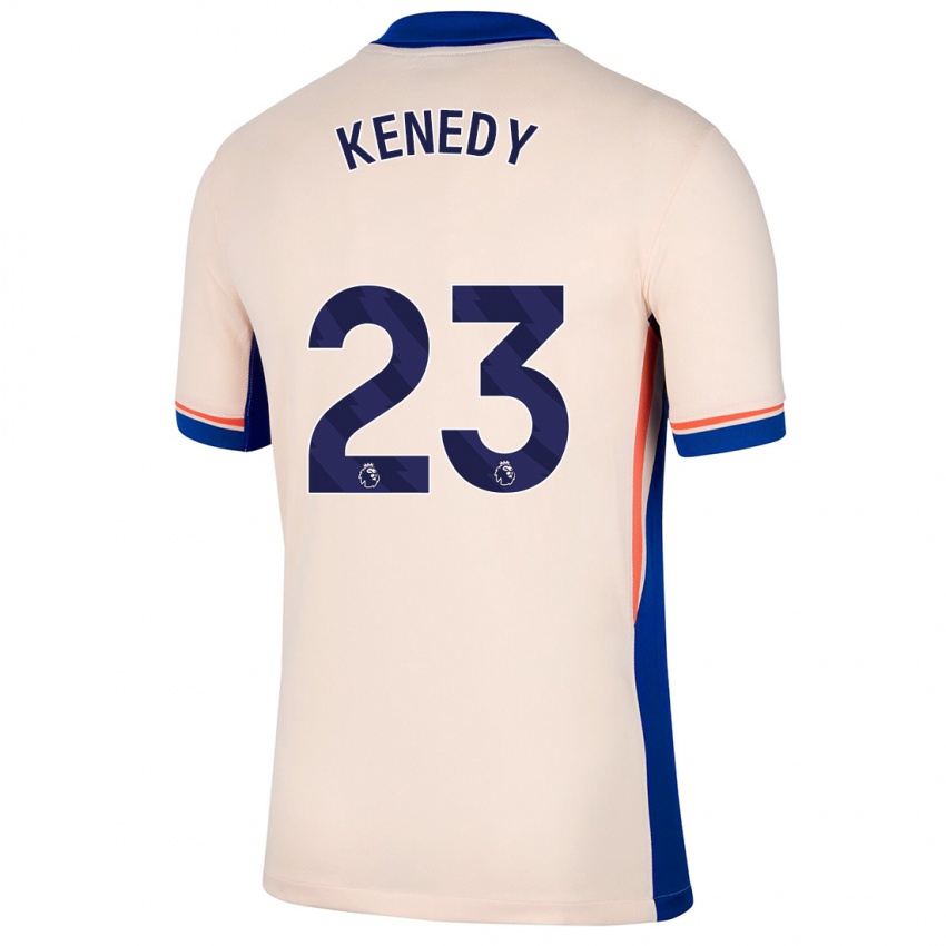 Criança Camisola Robert Kenedy #23 Bege Leve Alternativa 2024/25 Camisa