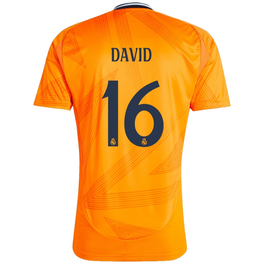 Criança Camisola Antonio David #16 Laranja Alternativa 2024/25 Camisa