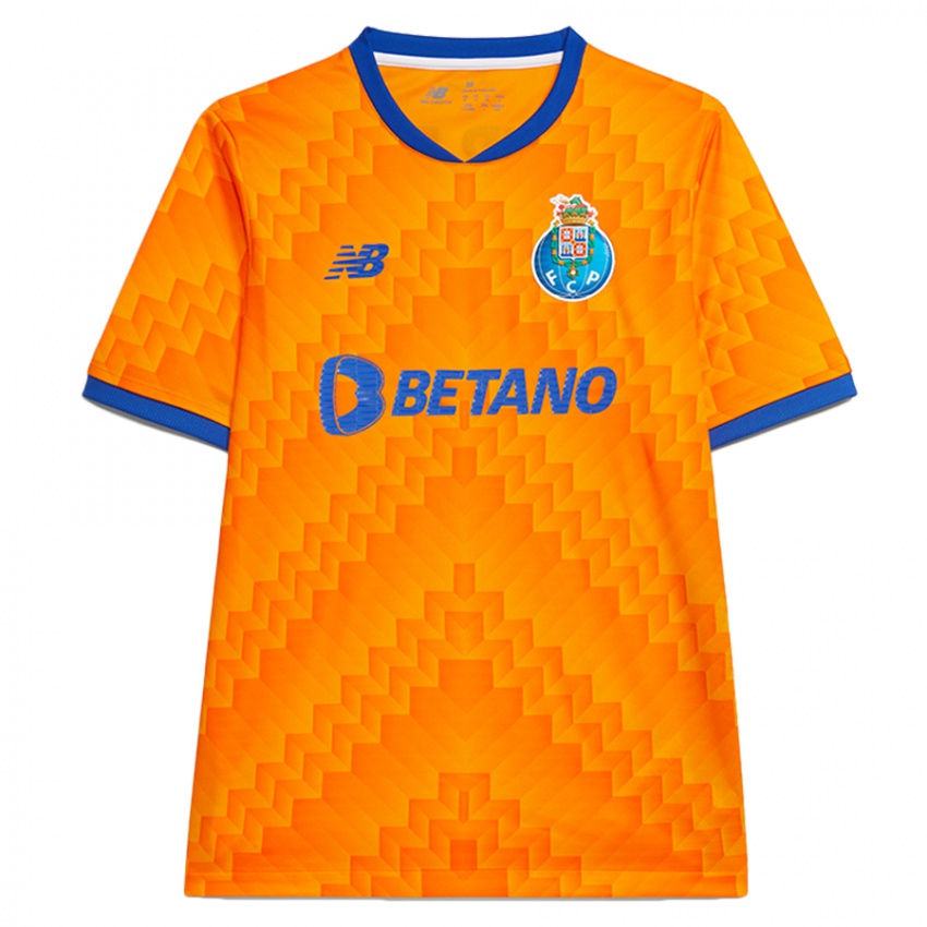 Criança Camisola Diogo Costa #99 Laranja Alternativa 2024/25 Camisa