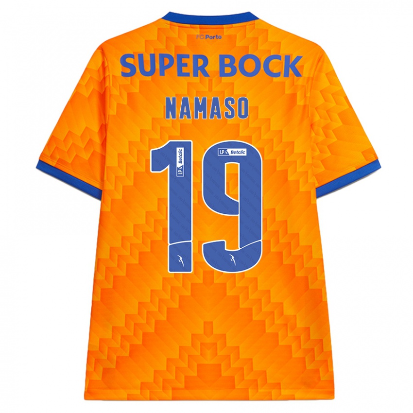 Criança Camisola Danny Namaso #19 Laranja Alternativa 2024/25 Camisa