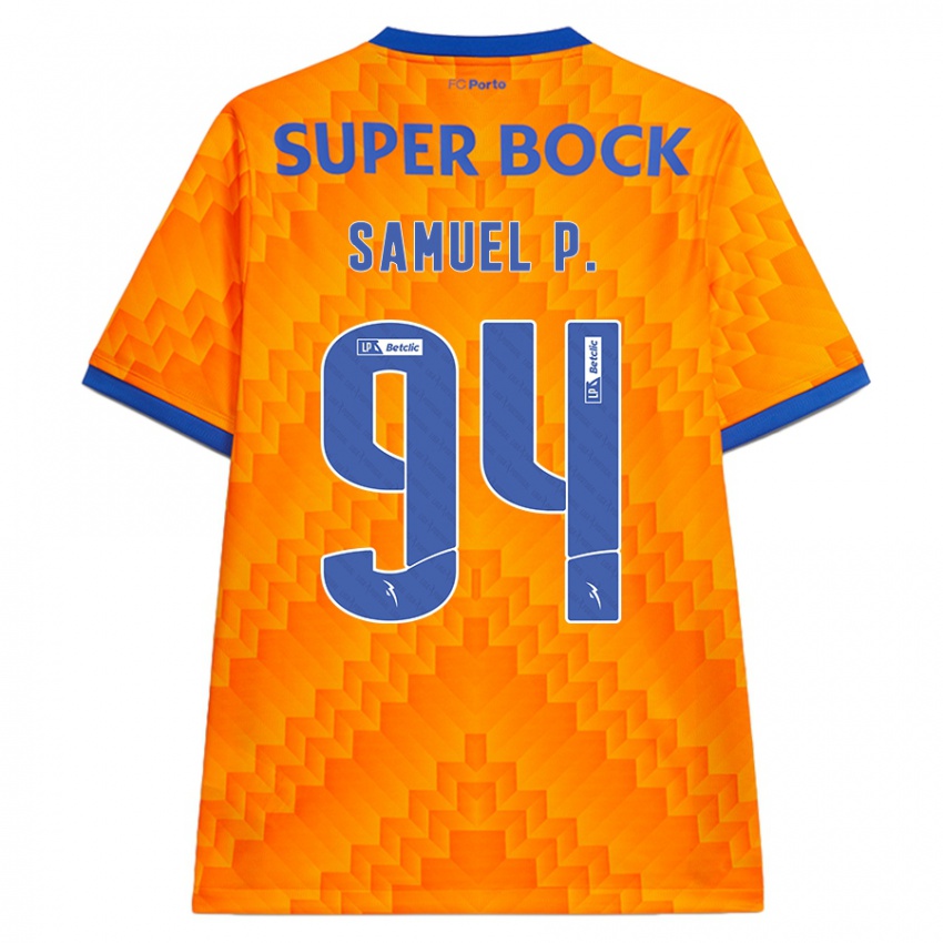 Criança Camisola Samuel #94 Laranja Alternativa 2024/25 Camisa