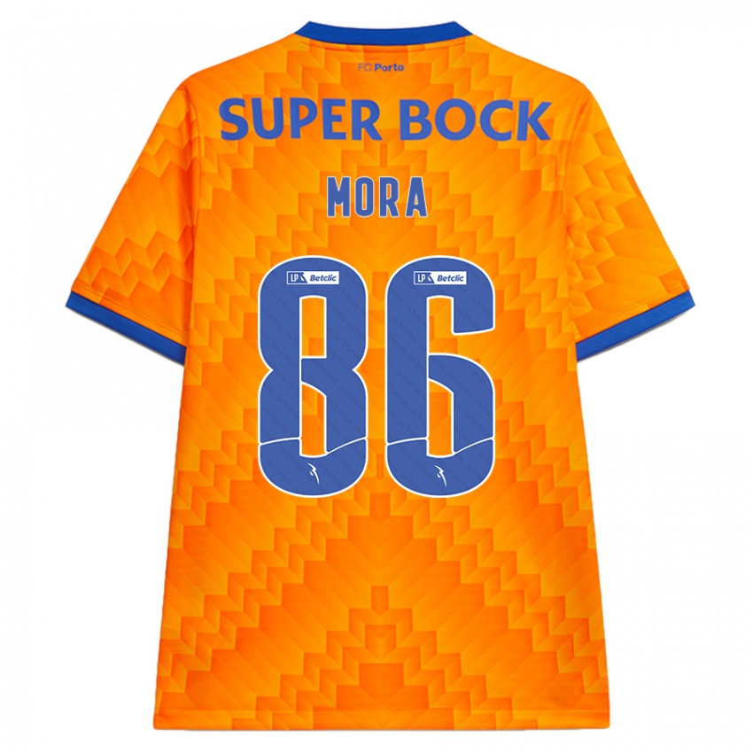 Criança Camisola Rodrigo Mora #86 Laranja Alternativa 2024/25 Camisa