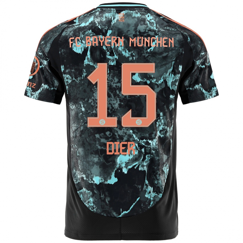 Criança Camisola Eric Dier #15 Preto Alternativa 2024/25 Camisa