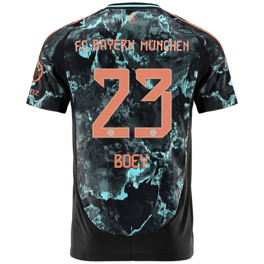 Criança Camisola Sacha Boey #23 Preto Alternativa 2024/25 Camisa