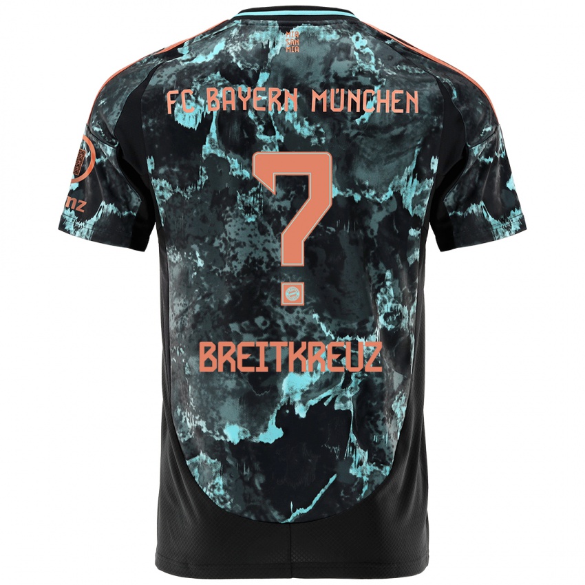 Criança Camisola Steve Breitkreuz #0 Preto Alternativa 2024/25 Camisa