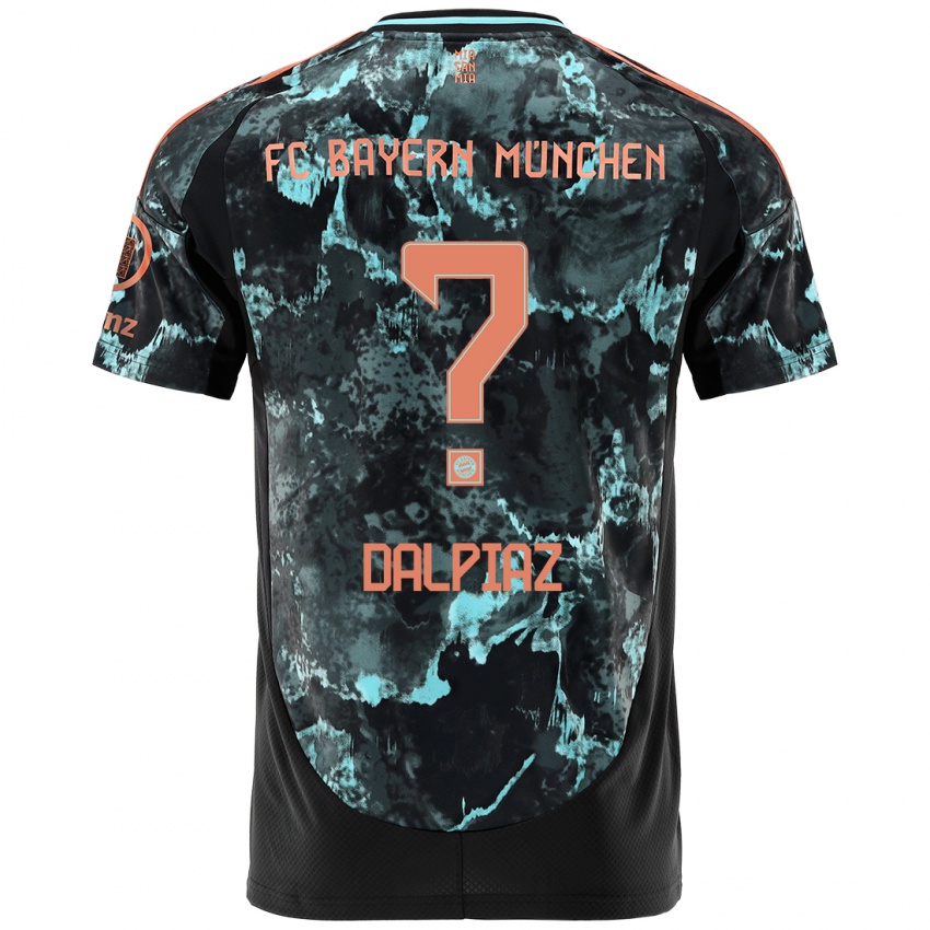 Criança Camisola Magnus Dalpiaz #0 Preto Alternativa 2024/25 Camisa