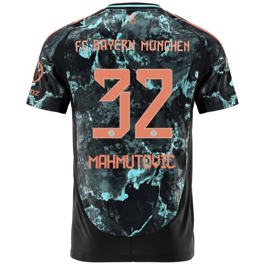 Criança Camisola Ena Mahmutovic #32 Preto Alternativa 2024/25 Camisa