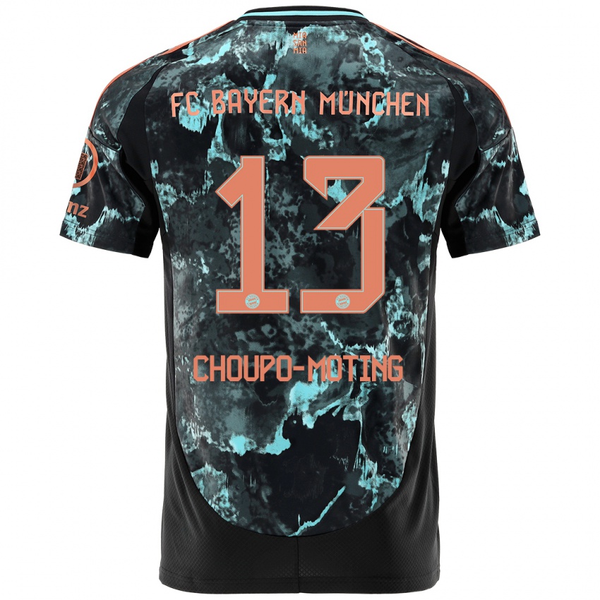 Criança Camisola Eric Maxim Choupo-Moting #13 Preto Alternativa 2024/25 Camisa