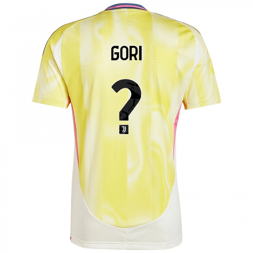 Criança Camisola Stefano Gori #0 Solar Amarelo Alternativa 2024/25 Camisa