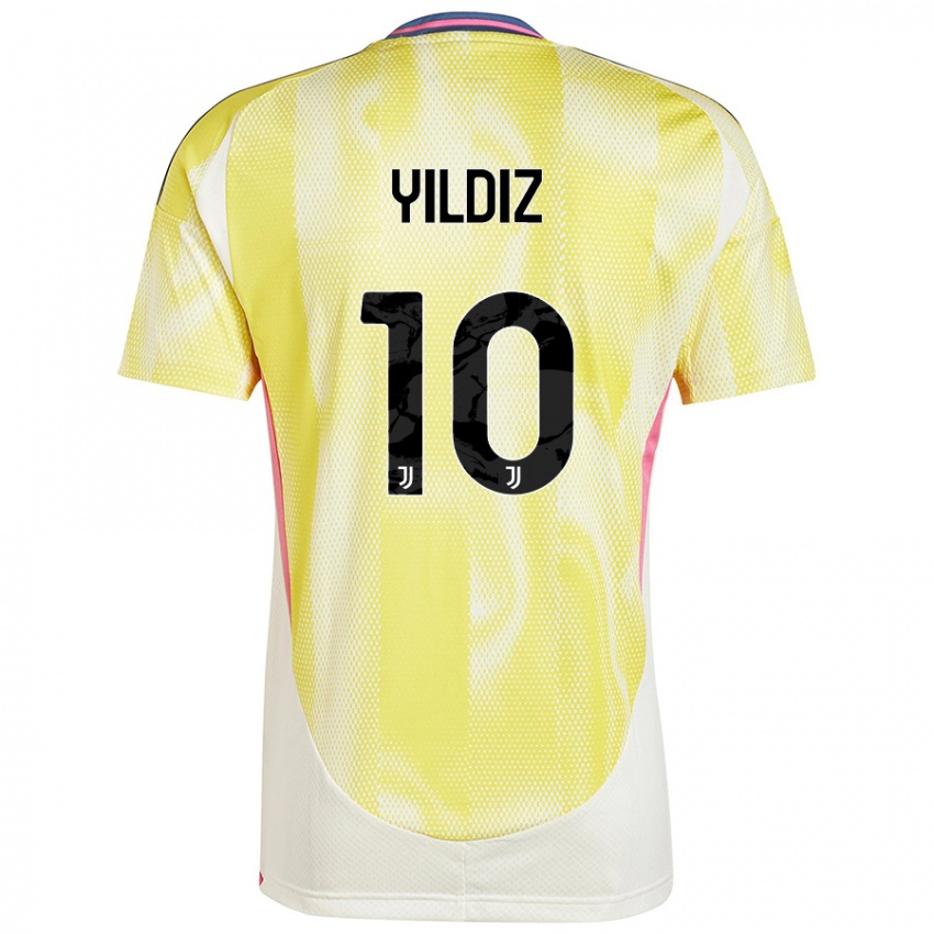 Criança Camisola Kenan Yildiz #10 Solar Amarelo Alternativa 2024/25 Camisa