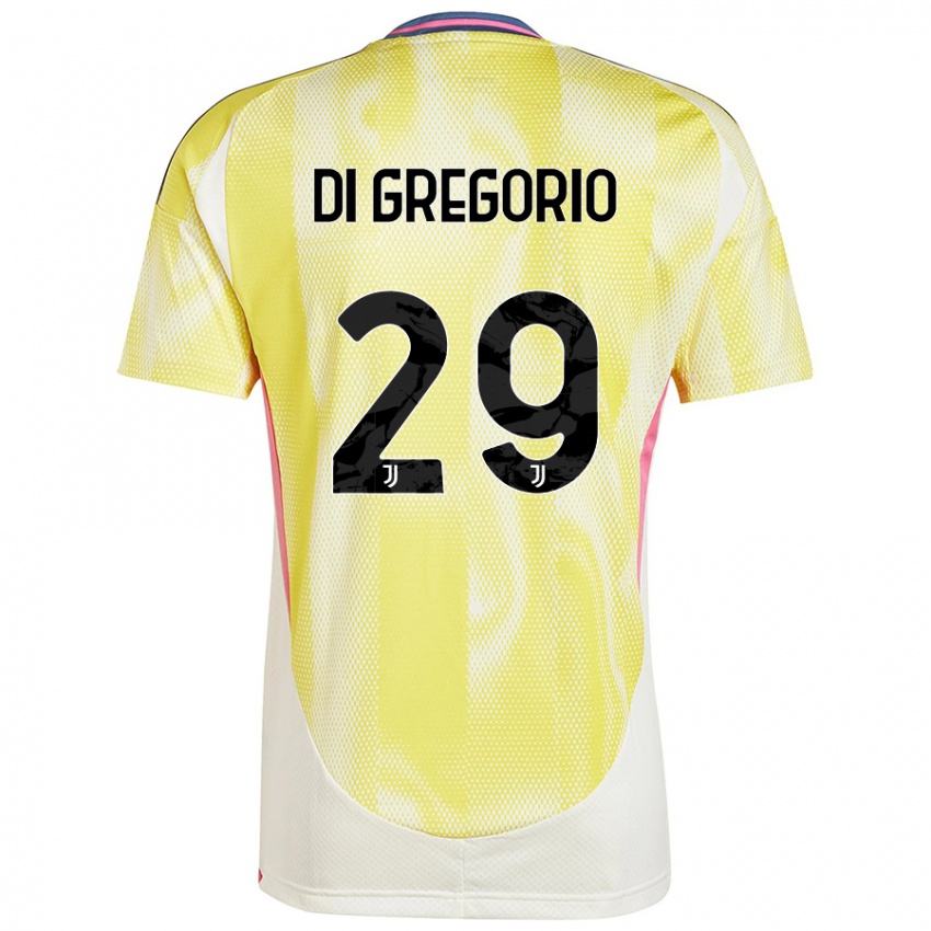 Criança Camisola Michele Di Gregorio #29 Solar Amarelo Alternativa 2024/25 Camisa