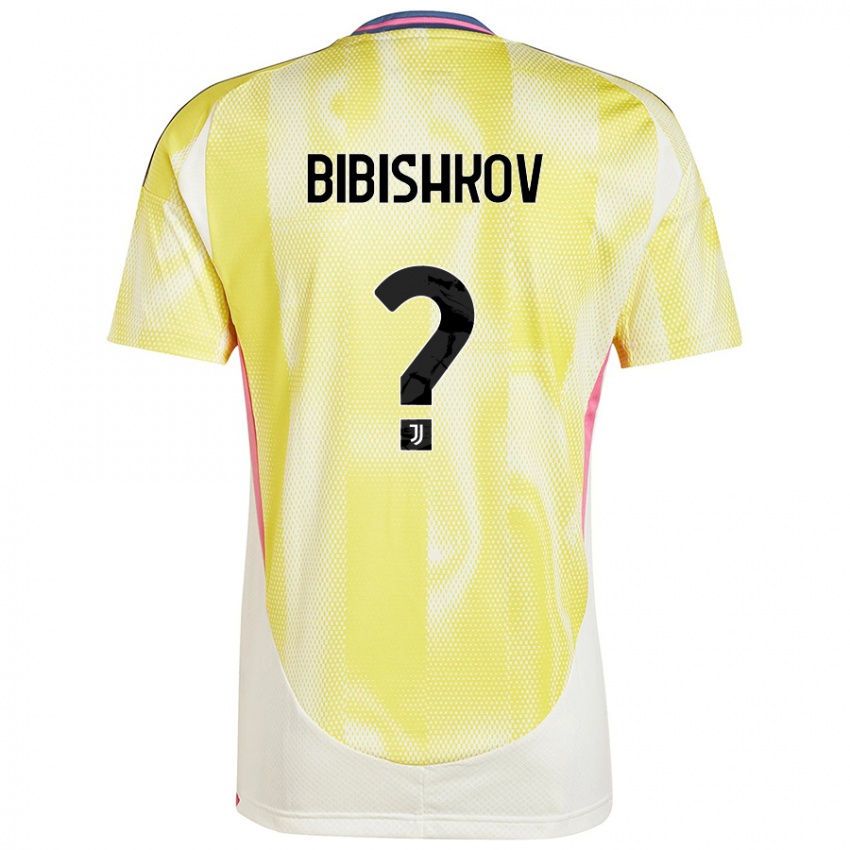 Criança Camisola Marsel Bibishkov #0 Solar Amarelo Alternativa 2024/25 Camisa