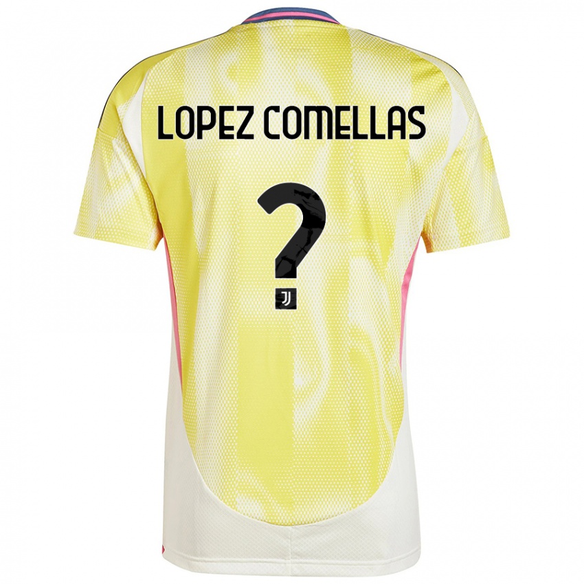 Criança Camisola Ivan Lopez Comellas #0 Solar Amarelo Alternativa 2024/25 Camisa