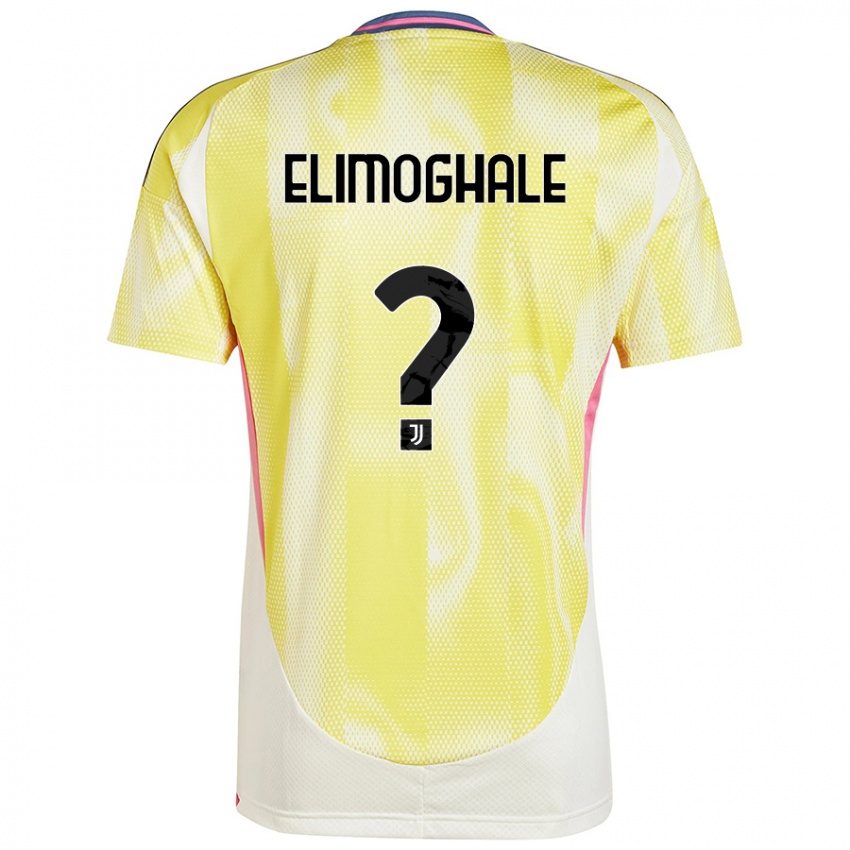 Criança Camisola Destiny Elimoghale #0 Solar Amarelo Alternativa 2024/25 Camisa