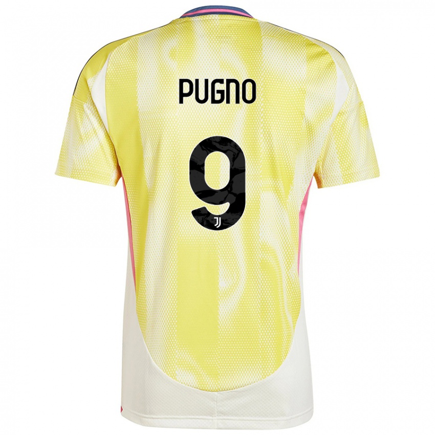 Criança Camisola Diego Pugno #9 Solar Amarelo Alternativa 2024/25 Camisa