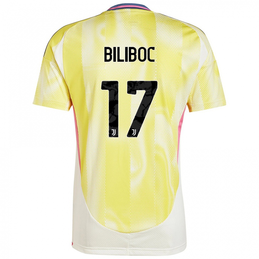 Criança Camisola Lorenzo Biliboc #17 Solar Amarelo Alternativa 2024/25 Camisa