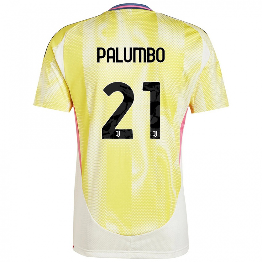 Criança Camisola Martin Palumbo #21 Solar Amarelo Alternativa 2024/25 Camisa