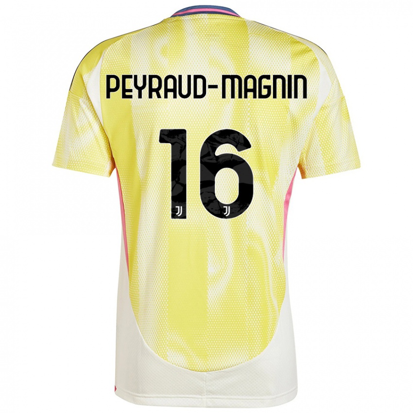 Criança Camisola Pauline Peyraud-Magnin #16 Solar Amarelo Alternativa 2024/25 Camisa