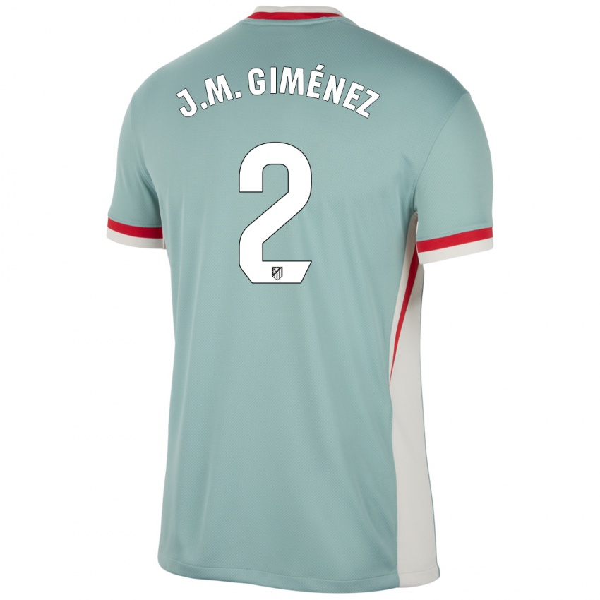 Criança Camisola Jose Maria Gimenez #2 Blue Blue Light Bege Alternativa 2024/25 Camisa